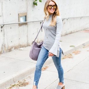 Asymmetrical sweater